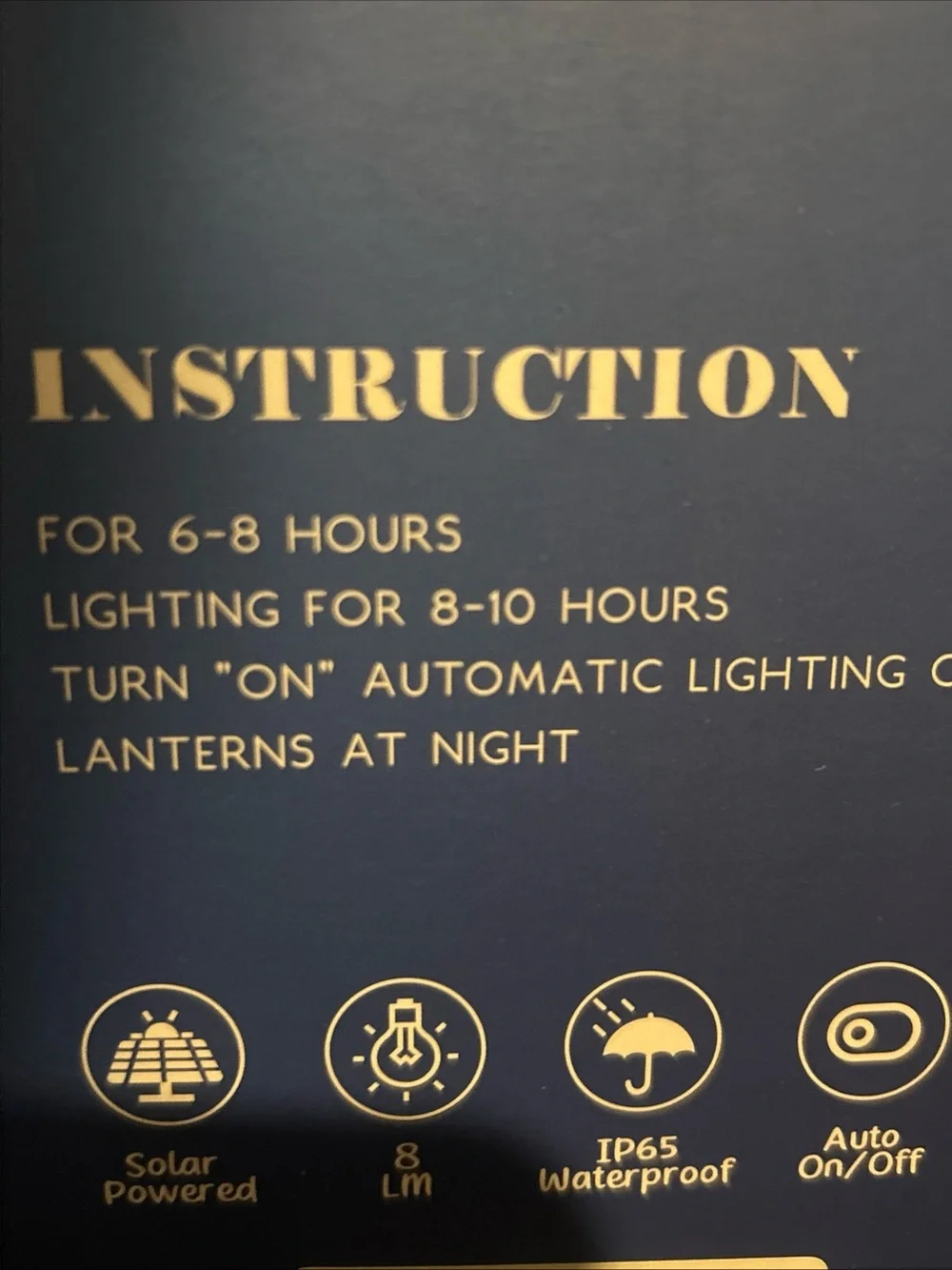 Outdoor Solar Lantern Hummingbird Garden Decor Copper Tone Waterproof NEW